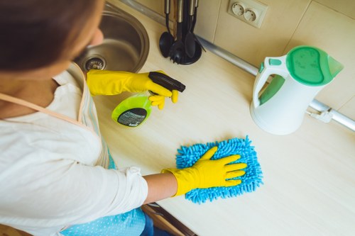 Clean office carpets after professional commercial carpet cleaning in Belsize Park