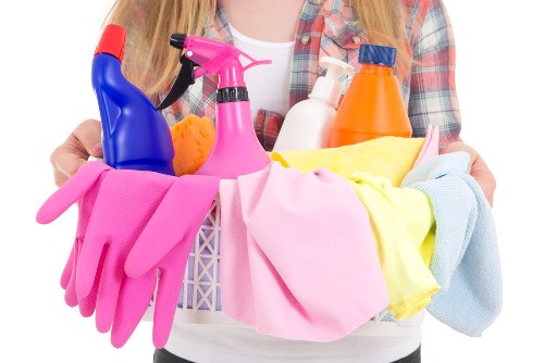 Dust removal and stain treatment for mattress cleaning